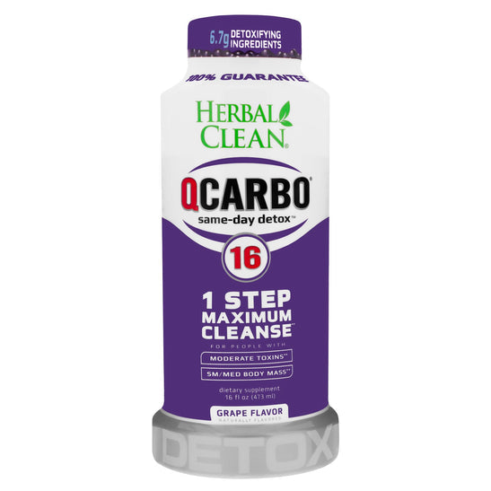 Herbal Clean QCarbo Same Day Detox Cleanser
