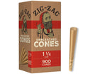 Zig Zag 1 1/4" Bulk Cones 900 Count Pre Rolled Cones