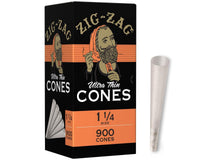 Zig Zag 1 1/4" Bulk Cones 900 Count Pre Rolled Cones
