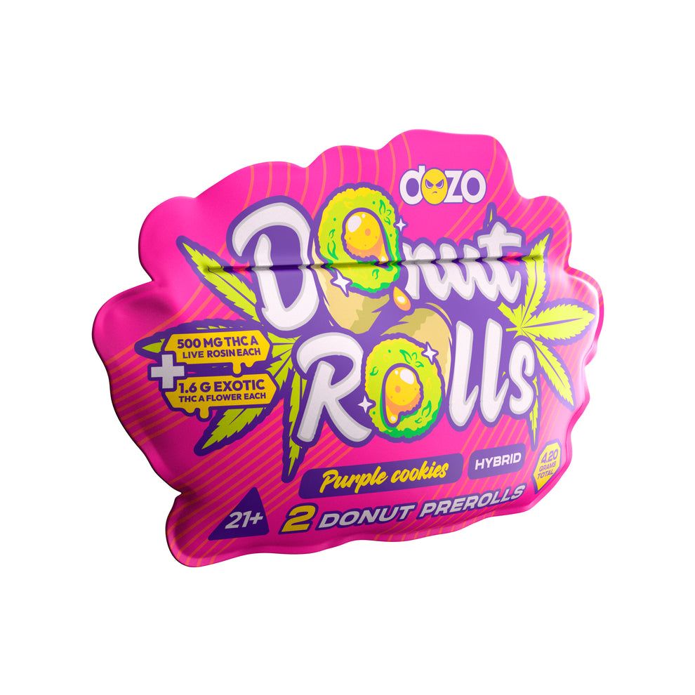 Dozo Donut THC-A Live Rosin Pre Rolls 4.2G