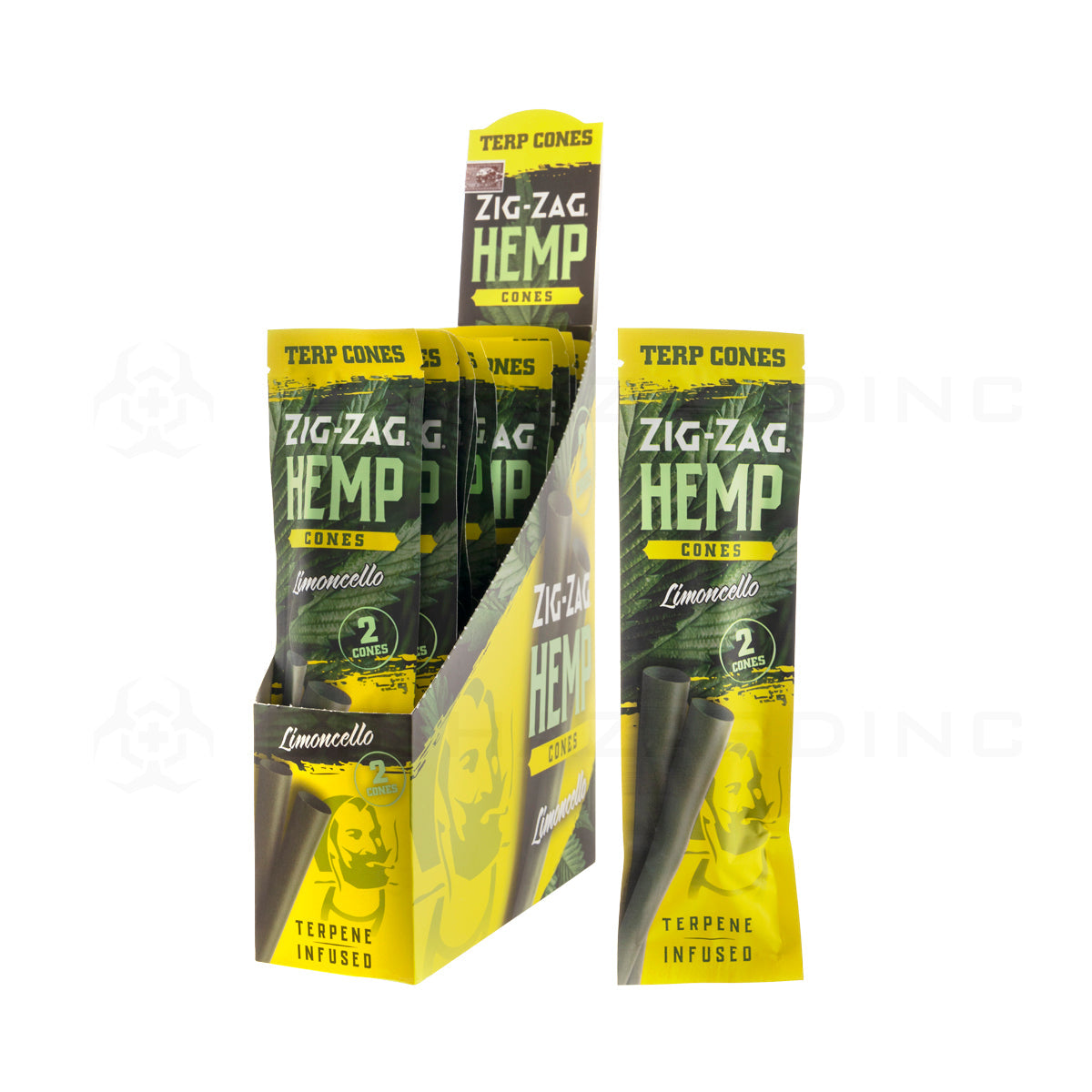 Zig Zag Terpene Infused Hemp Cones 15pk Display Pre Rolled Cones