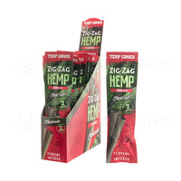 Zig Zag Terpene Infused Hemp Cones 15pk Display Pre Rolled Cones