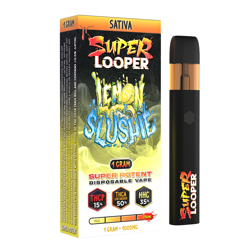Looper - Super Looper (THC-P+THC-A+HHC) - Hemp Disposables (1g) - MK Distro