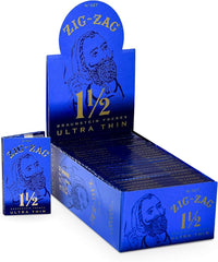 Zig Zag 1 1/2" Ultra Thin Rolling Papers 24pk Display