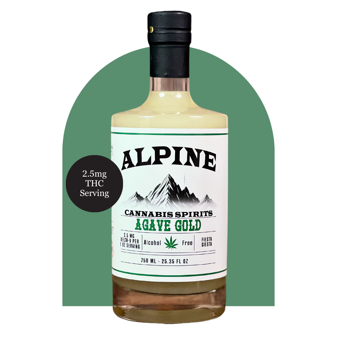 Alpine cannabis infused spirit big bottle sold near me