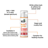 CBDFX muscle and joint heating cream