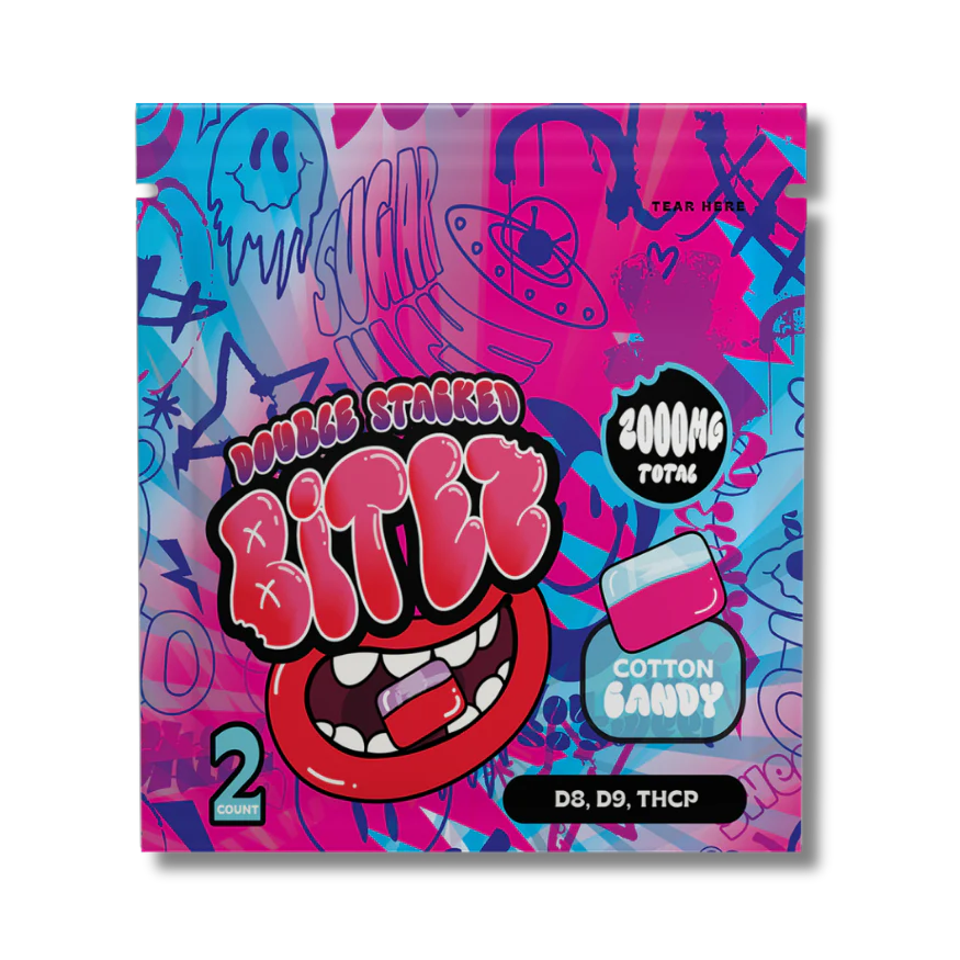 Ocho Extracts Double-Stacked Bitez Gummies | 2000MG Pack