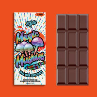 HiXotic Magic Mushies Nootropic Mushroom Chocolate Bar 12 Pieces