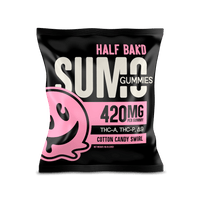 Half Bak’d Sumo Gummies 840mg Delta 9 Delta 8 2ct