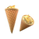 Hidden Hills Trippy Mushie Cones 2 Pack Muscimol Infused Cones