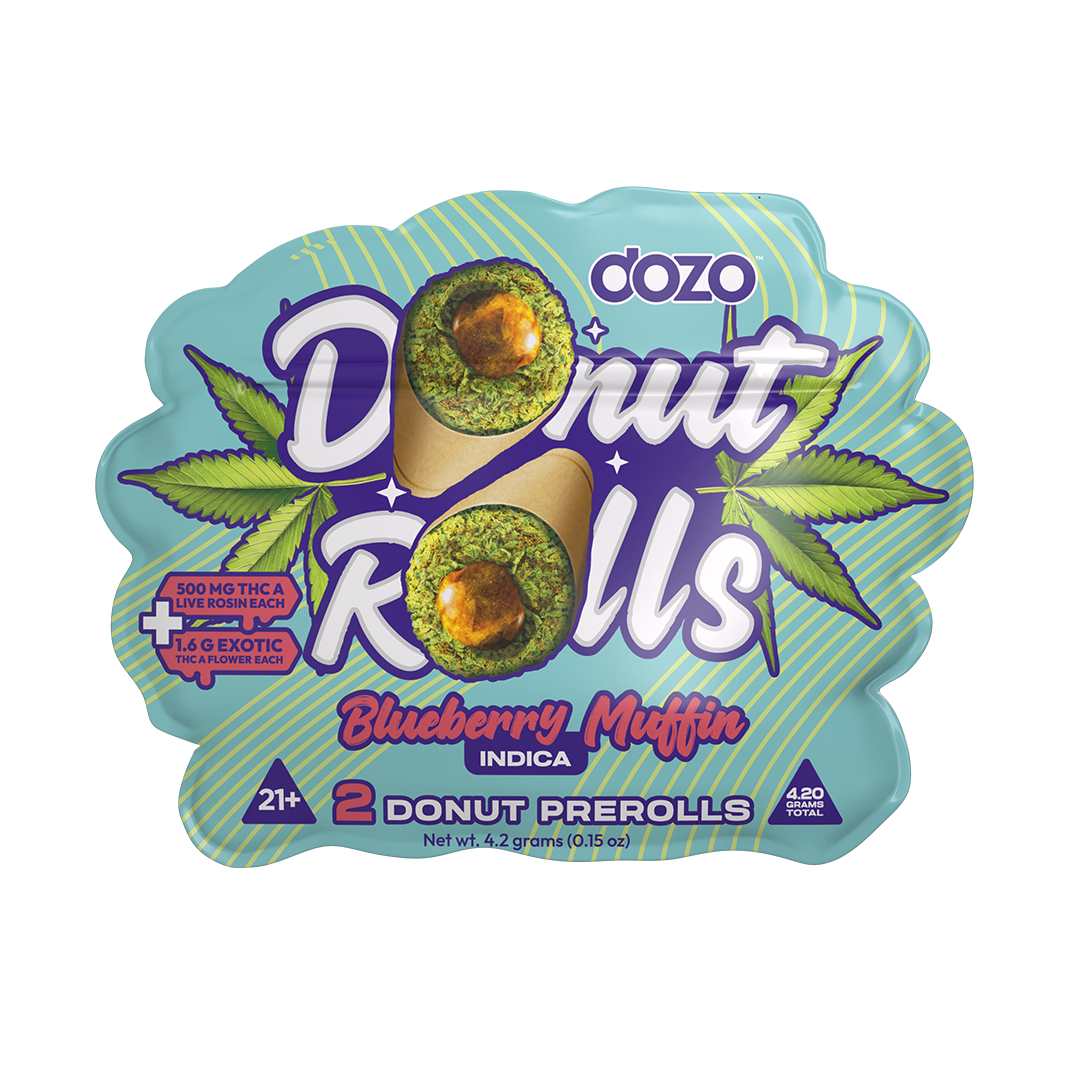 Dozo Donut THC-A Live Rosin Pre Rolls 4.2G