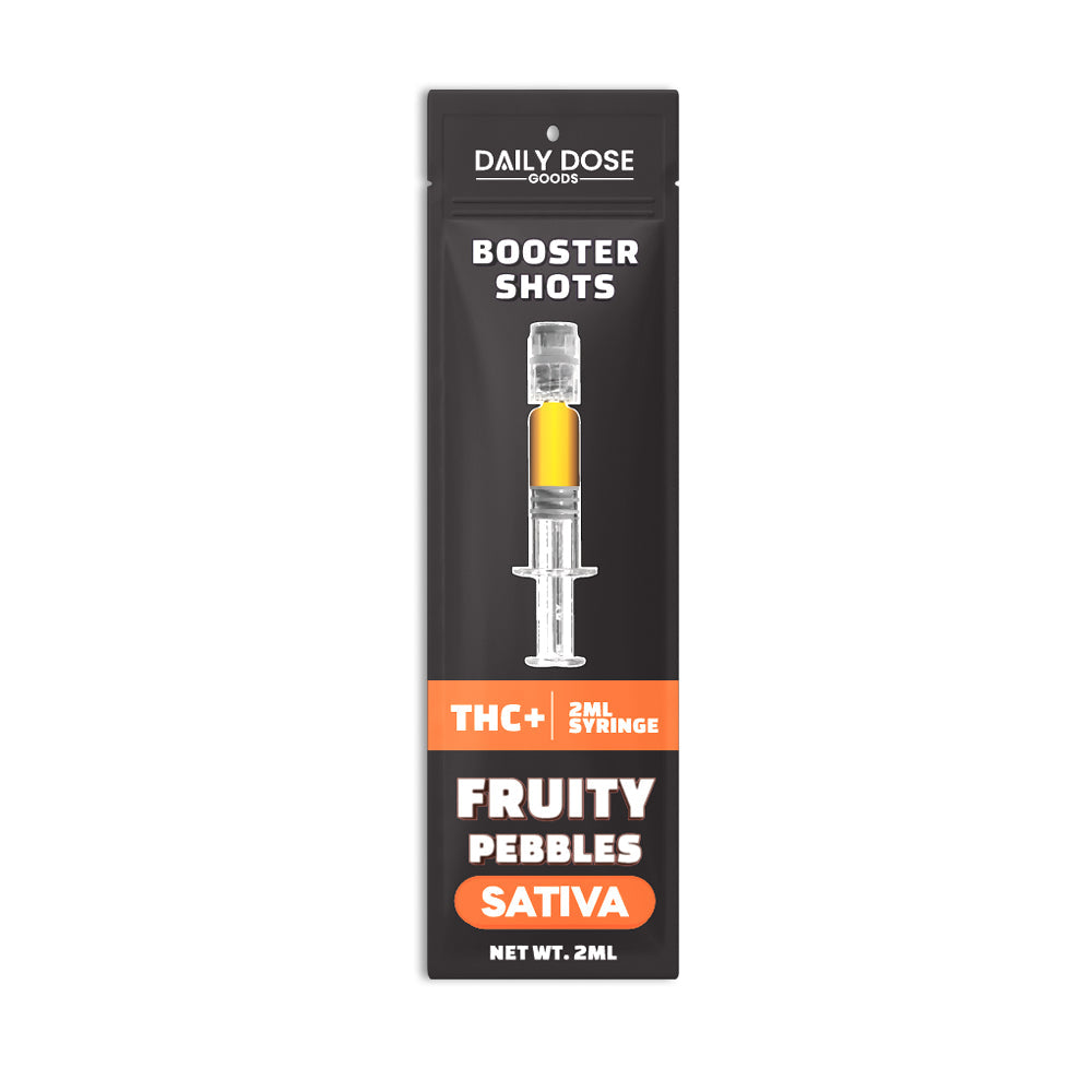 Daily Dose Goods THC+ Booster Shot Syringe 2G Dab Refill