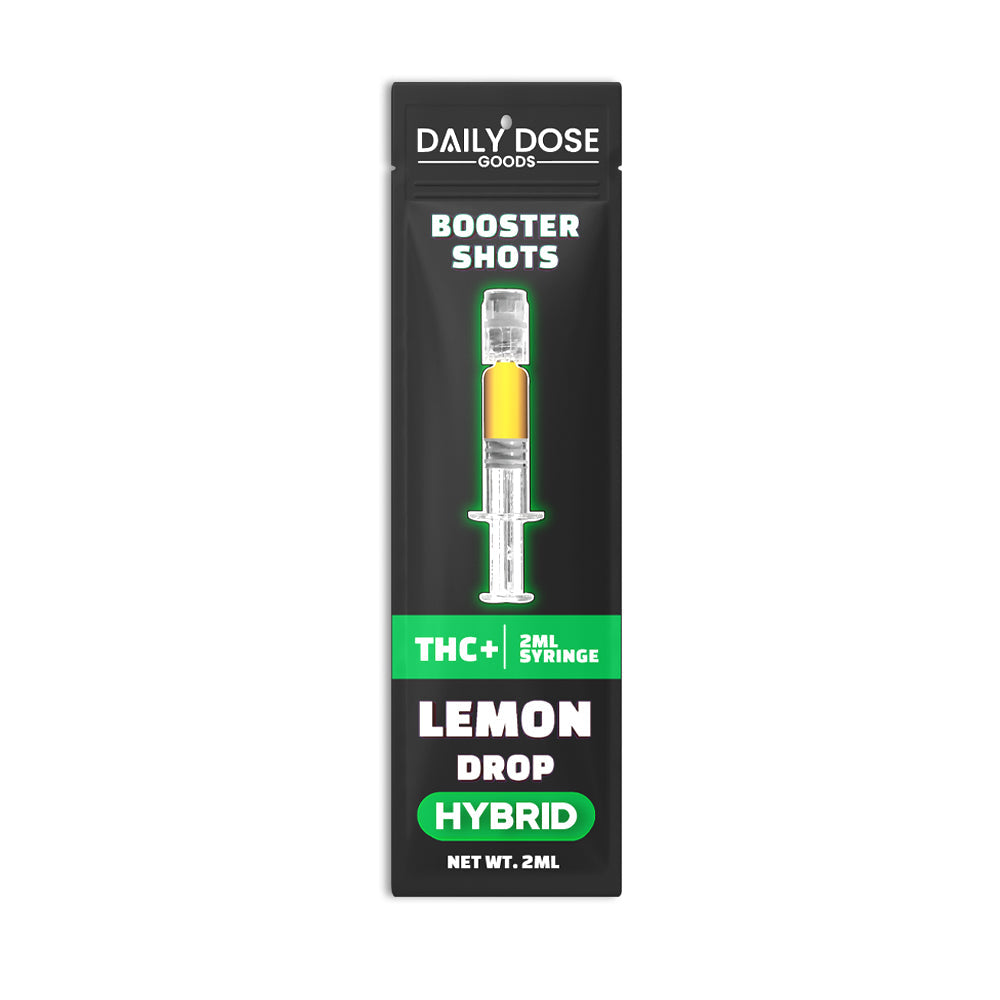 Daily Dose Goods THC+ Booster Shot Syringe 2G Dab Refill