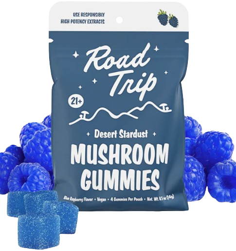 Road Trip Desert Stardust Mushroom Gummies | 8 Pack | 14,000mg