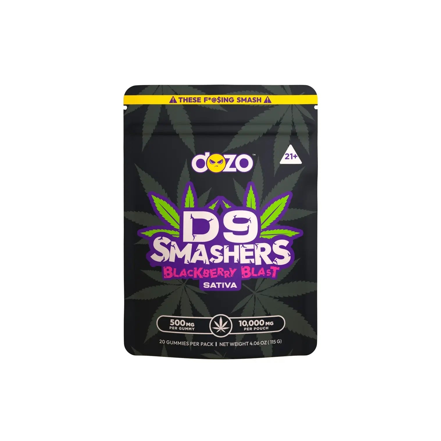 DOZO D9 Smashers Gummies 10000mg Live Resin 20ct