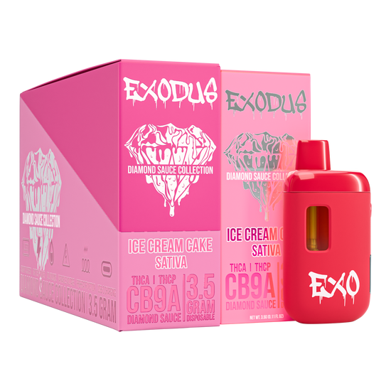 Exodus Diamond Sauce Collection 3.5G Disposable