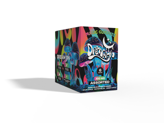 Dreamers Mushroom Gummies 300mg | 6 Pack Assorted Flavors