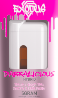Exodus Delta 8 Live Resin Disposable | THC-A + Hydroxy 9-THC |  5G