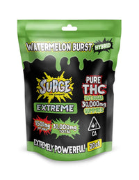 Surge EXTREME Pure THC Gummies | 30,000MG Live Sugar