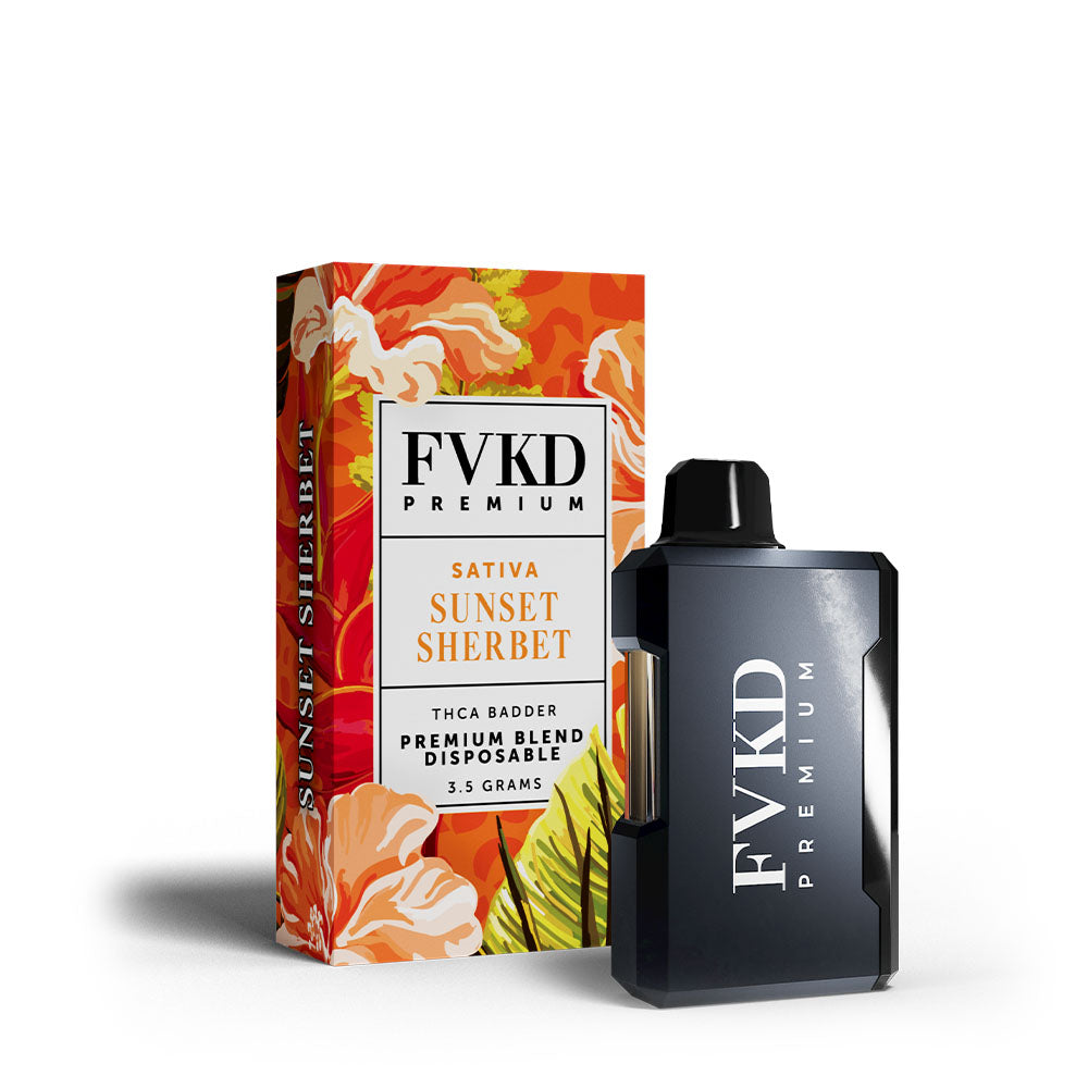 FVKD Premium 3.5 Gram Disposable Sativa Indica Hybrid
