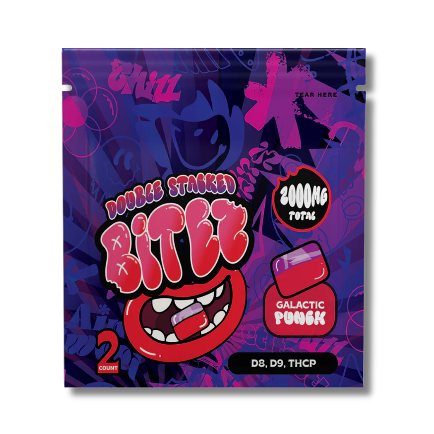 Ocho Extracts Double-Stacked Bitez Gummies | 2000MG Pack