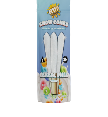 **CLEARANCE GOO'D Extracts Snow Cones | Premium 1G THC-A Pre-rolls | 3 pack