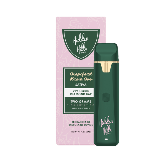 Hidden HIlls 2G VVS Liquid Diamond Bar | Night Night Blend