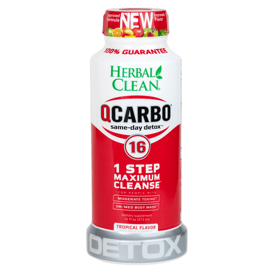 Herbal Clean QCarbo Same Day Detox Cleanser