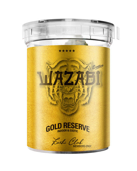 Wazabi Exotics Gold Reserve 1G Flower