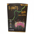 LOOPER - Limited Edition Diamond Live Badder (THC-P+HHC) - Hemp Disposables (3g x 5) - MK Distro