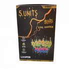 LOOPER - Limited Edition Diamond Live Badder (THC-P+HHC) - Hemp Disposables (3g x 5) - MK Distro