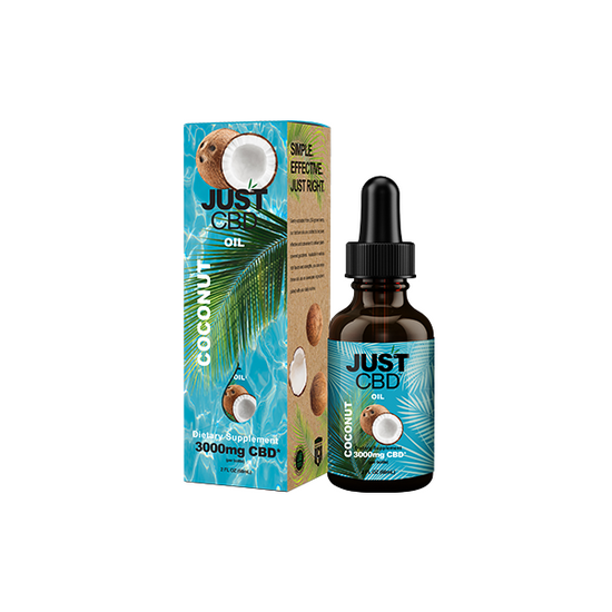 Just CBD - CBD Oil - CBD Tinctures (3000mg)