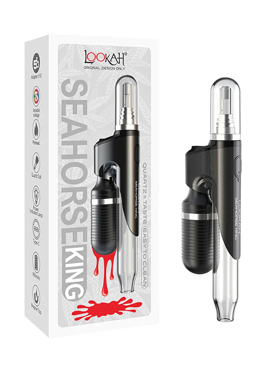 Lookah Seahorse King 950mAh Dab Pen Quartz Coil