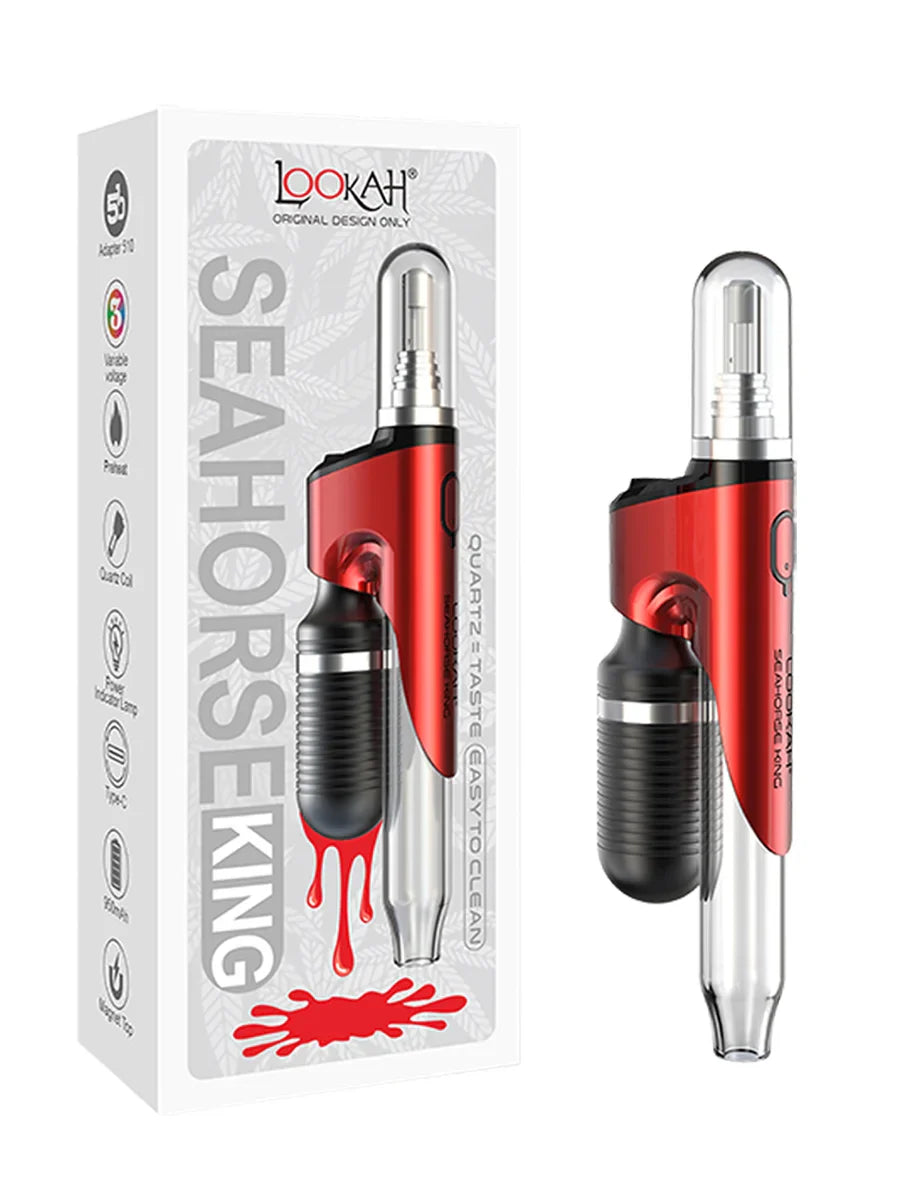 Lookah Seahorse King 950mAh Dab Pen Quartz Coil