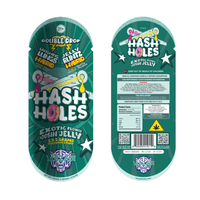 Wazabi Exotics Double Drop Hash Hole Prerolls 4G