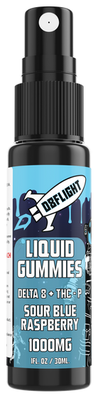 1000mg D8Flight liquid gummies
