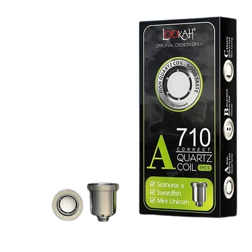 Lookah 710 Connect Quartz Coils 5 Pack 710 Thread