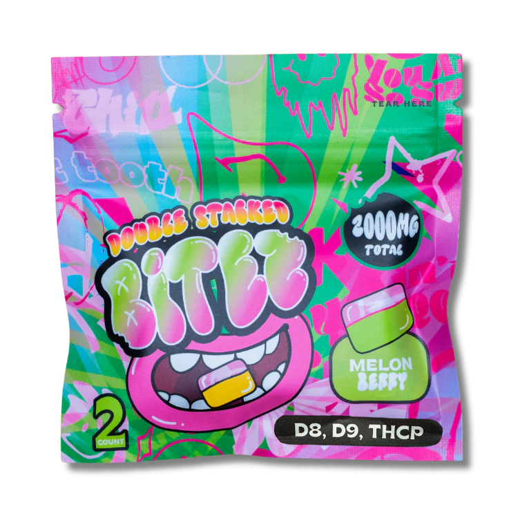 Ocho Extracts Double-Stacked Bitez Gummies | 2000MG Pack