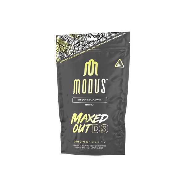 Modus - Maxed Out Blend (D9) - Delta Gummies (1000mg x 5) - MK Distro