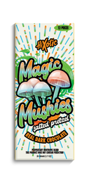 HiXotic Magic Mushies Nootropic Mushroom Chocolate Bar 12 Pieces