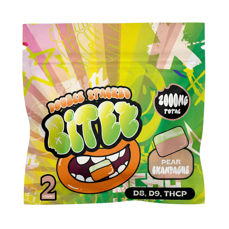 Ocho Extracts Double-Stacked Bitez Gummies | 2000MG Pack