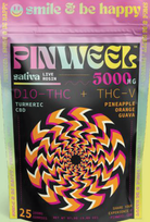 25 PACK PINWEEL GUMMIES WITH THC