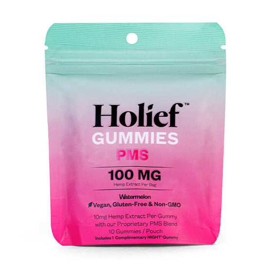 **CLEARANCE (non refundable) Holief PMS Blend Hemp Gummies 100mg