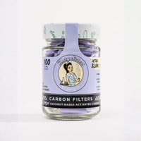 Blazy Susan Xtra Slim Carbon Filters 5.9mm 100 Filters Coconut Carbon