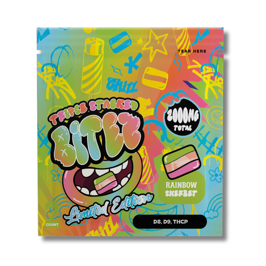 Ocho Extracts Double-Stacked Bitez Gummies | 2000MG Pack