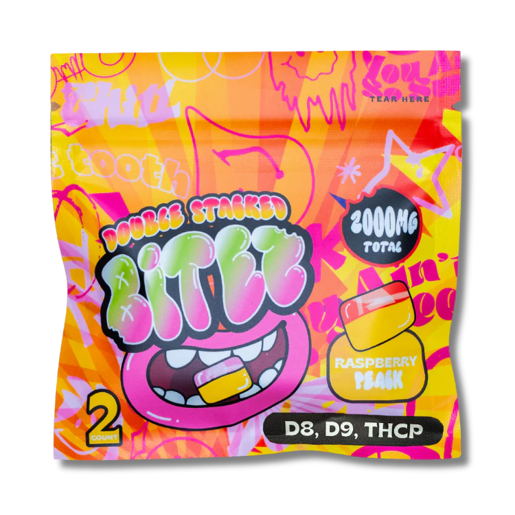 Ocho Extracts Double-Stacked Bitez Gummies | 2000MG Pack