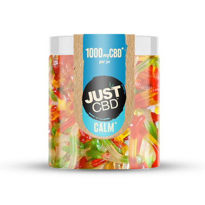 Just CBD Hemp Infused CBD Gummies 1000mg Fruity CBD Edibles Jar