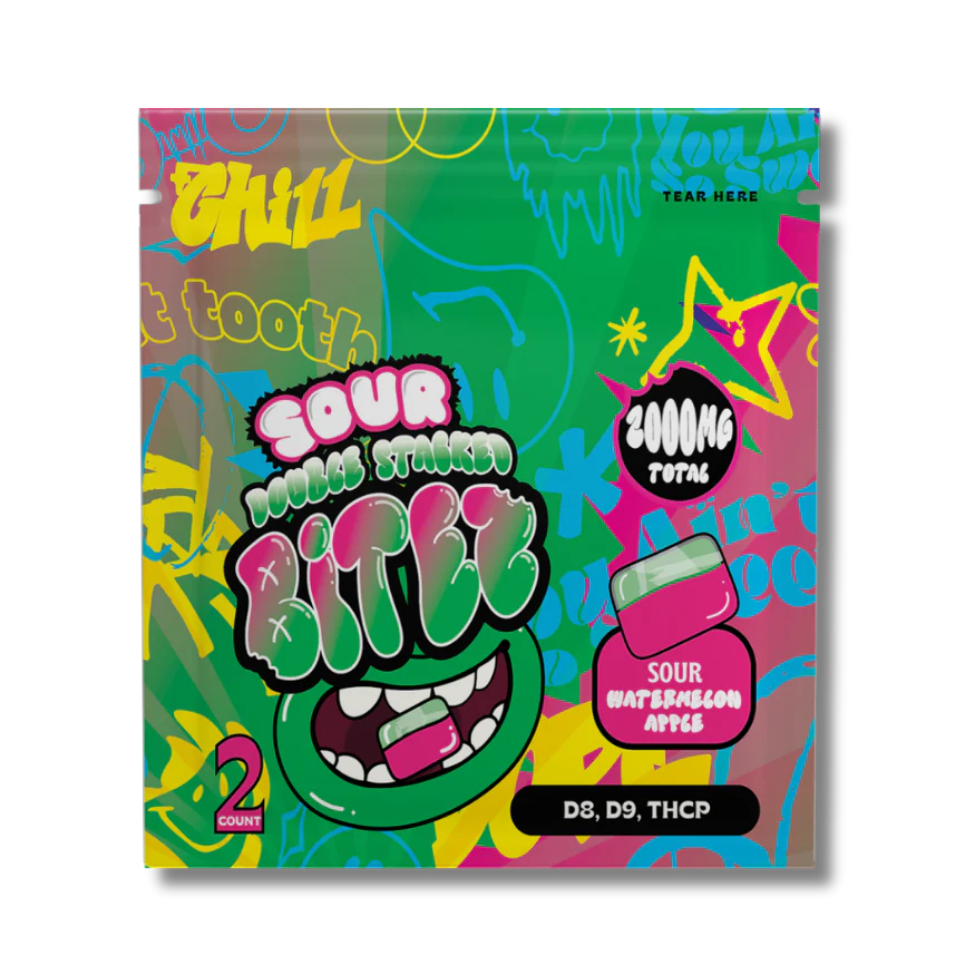Ocho Extracts Double-Stacked Bitez Gummies | 2000MG Pack