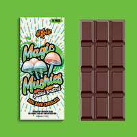 HiXotic Magic Mushies Nootropic Mushroom Chocolate Bar 12 Pieces