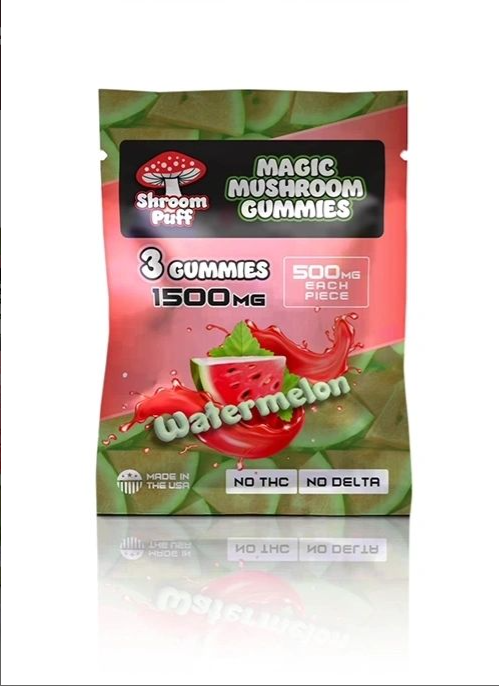 Shroom Puff Magic Mushroom Gummies 1500mg Psychoactive
